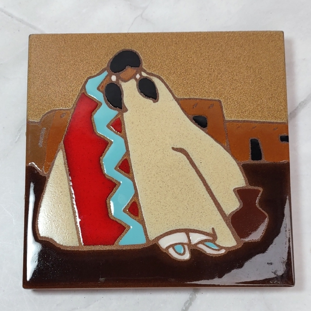 Southwestern Ceramic Tile Trivet